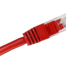 ALANTEC Patch-cord U/UTP kat.5e PVC 0.25m czerwony
