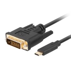 LANBERG KABEL USB-C(M)->DVI-D(24+1)(M) 1.8M CZARNY CA-CMDV-10CU-0018-BK
