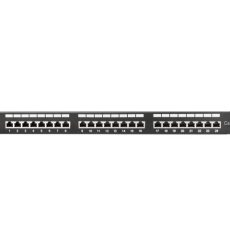 Patch panel Lanberg PPS6-1024-B (1U; kat. 6; 24xRJ-45)