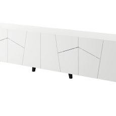 Szafka RTV ETNA 200x42x52 biały mat