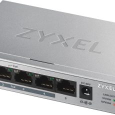 Switch Zyxel GS1005-HP 5p PoE (PoE+: 4) 60W Unmanaged Gigabit