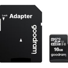Karta pamięci GoodRam M1AA-0160R12 (16GB; Class 10, Class U1; Adapter, Karta pamięci)
