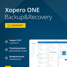 Xopero ONE 1x Endpoint Agent + Maintanance & Support Standard - 5 years