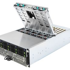 Platforma ASRock Rack (4U) Intel Scalable 3gen (12xLFF, 2x10GbE, 10xGPU, Red. PSU, IPMI)