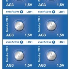 EVERACTIVE BATERIE ALKALICZNE MINI G3 LR736 LR41, BLISTER 10 SZT. EVAG3