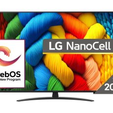 Telewizor LG NanoCell 65NANO81A3A 65'' 4K Ultra HD WebOS Dolby Digital DVB-T2 Czarny
