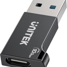 UNITEK ADAPTER USB-A - USB-C 10 GBPS M/F CZARNY