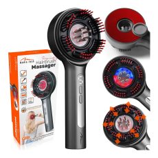 MEDIA-TECH ELEKTRYCZNA SZCZOTKA MASUJĄCA DO WŁOSÓW I SKÓRY GŁOWY HAIRBRUSH MASSAGER MT6537