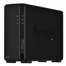 NAS Synology DS124; Tower; 1x (3.5" SATA HDD); Realtek RTD1619B; ,1GB DDR4, 1x 1GbE RJ-45