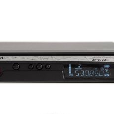 RELACART ZESTAW MIKROFONÓW BEZPRZEWODOWYCH UR-270D UB-222 (ODBIORNIK DWUKANAŁOWY Z DWOMA MIKROFONAMI POWIERZCHNIOWYMI)