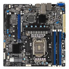 Płyta Serwerowa ASUS P12R-M/10G-2T LGA-1200,C252, 4*DIMM, 1*PCIe x8 slot, 1*PCIe 16 slot, 6*SATA ports, 1*M2, 1 x Dual Port Intel X710-AT2 + 1 x Mgmt LAN, MICROATX