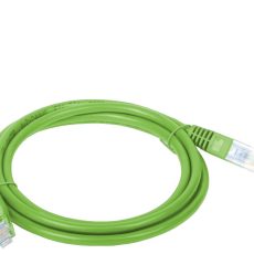 Patchcord UTP A-LAN KKU5ZIE0.5 (RJ45 - RJ45 ; 0,50m; UTP; kat. 5e; kolor zielony)