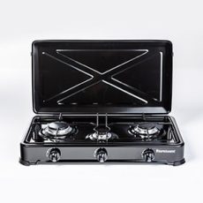 Kuchenka gazowa nastawna 3-palnikowa Ravanson K-03T (biały) (WYPRZEDAŻ)