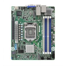 Płyta główna ASRock E3C256D4ID-2T 1x LGA1200 Intel Xeon E-23XX C256 (4xDIMM, SATA, 2xM.2, 2x10GbE, IPMI)