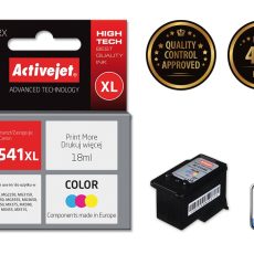 Activejet AC-541RX Tusz (zamiennik Canon CL-541XL; Premium; 18 ml; kolor) (WYPRZEDAŻ)