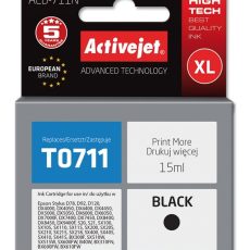 Activejet AEB-711N Tusz (zamiennik Epson T0711, T0891, T1001; Supreme; 15 ml; czarny)