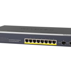 Switch Netgear GS510TPP-100EUS 10p PoE 190W (PoE+: 8p) Managed Gigabit