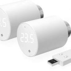 Inteligentna głowica termostatyczna WiFi/BT Shelly TRV, 2 sztuki