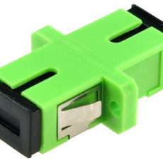 Alantec Adapter światłowodowy jednomodowy SM SC/APC simplex (FOA-SCA-SMS)