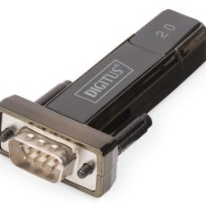 Adapter DIGITUS DA-70156 (USB M - RS-232 M; kolor czarny)