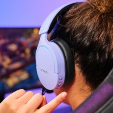 Słuchawki gamingowe Trust GXT 491P FAYZO WIRELESS Purple