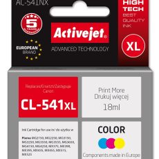 Activejet AC-541NX Tusz (zamiennik Canon CL-541XL; Supreme; 18 ml; niebieski, żółty, czerwony)