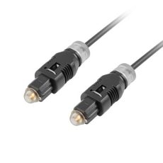 Kabel Lanberg CA-TOSL-10CC-0030-BK (Toslink M - Toslink M; 3m; kolor czarny)
