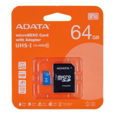 Karta pamięci ADATA PREMIER AUSDX64GUICL10A1-RA1 (64GB; Class 10; Adapter)
