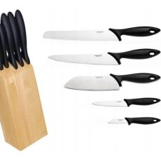 Zestaw 5 noży w bloku FISKARS 1023782 Essential