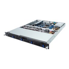 Platforma Gigabyte Rack (1U) R123-C00-AA01 AMD Epyc 4004/Ryzen 7000 (4x 3,5" SATA HS, 1xM.2, 2x1Gbe, IPMI, 1x400W)
