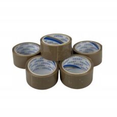 BSTech Taśma Pakowa Akryl 48*60m brazowa karton 36szt