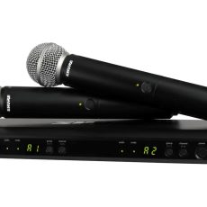 Shure BLX288E/SM58-H8E - System bezprzewodowy z odbiornikiem i mikrofonami