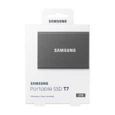 Dysk Samsung SSD T7 Portable 2TB MU-PC2T0T/WW szary