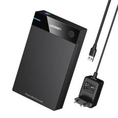 Ugreen Obudowa na dysk SATA 3,5'' HDD; USB 3.0 (czarny)