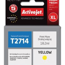Activejet AE-27YNX Tusz (zamiennik Epson 27XL T2714; Supreme; 18 ml; żółty)