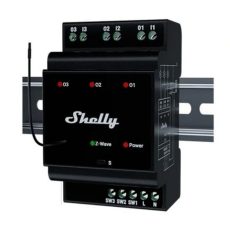 Sterownik trzykanałowy na szynę DIN Z-Wave Shelly Wave Pro 3 LR