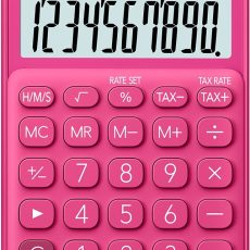 CASIO KALKULATOR KIESZONKOWY SL-310UC-RD CZERWONY, 10 CYFROWY WYŚWIETLACZ