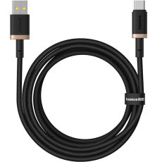 Kabel Baseus Dura USB-Typ C 60W 2m (czarno-złoty)