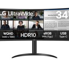 MONITOR LG LED 34" 34WR50QK-B 100Hz
