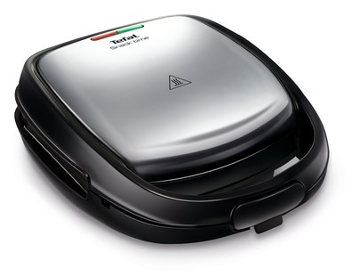 Toster Tefal SW341D12 700W Czarny, Stal nierdzewna