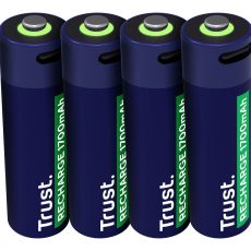 Baterie AA Trust USB-C RECHARGEABLE BATTERIES 4P