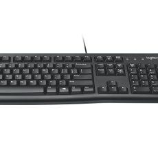 Zestaw klawiatura + mysz Logitech MK120 920-002562 (membranowa; USB 2.0; (US); kolor czarny; optyczna; 1000 DPI)