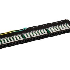 ALANTEC Patch panel 0.5U UTP kat.6 24 porty LSA OPTIMUM