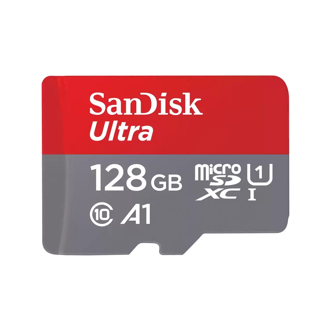 SANDISK ULTRA microSDXC 128GB 140MB/s + SD ADAPTER
