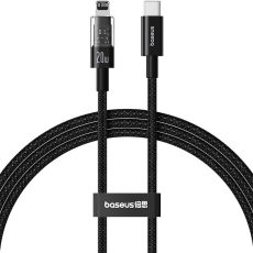 Kabel Baseus Gem USB C-Lightning 20W 1m (czarny)