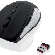 Mysz IBOX JAY PRO OPTYCZNA BEZPRZEWODOWA USB IMOS603 (optyczna; 1600 DPI; kolor czarny)