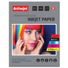 Activejet AP4-200G20 Papier fotograficzny błyszczący (A4; 20 szt.)