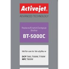 Activejet AB-5000C Tusz Buteleczka z atramentem (zamiennik Brother BT-5000C; Supreme; 50 ml; 5000 str., niebieski)