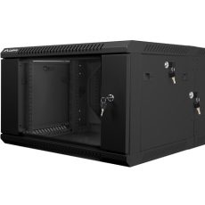 Szafa Rack Lanberg  WF02-6606-10B (368mm / 600mm / 600 mm; wisząca; czarny)