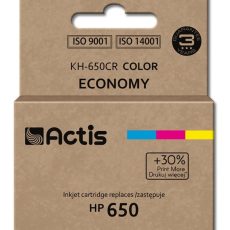 Actis KH-650CR Tusz (zamiennik HP 650 CZ102AE; Standard; 9 ml; kolor)